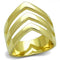 Gold Pinky Ring TK2733 Gold - Stainless Steel Ring