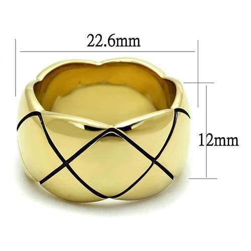 Gold Pinky Ring TK2803 Gold - Stainless Steel Ring