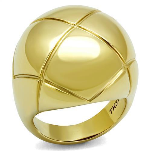 Gold Pinky Ring TK2831 Gold - Stainless Steel Ring