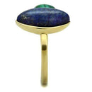 Gold Pinky Ring TK2906 Gold - Stainless Steel Ring with Precious Stone