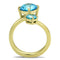 Gold Promise Rings TK3092 Gold - Stainless Steel Ring with AAA Grade CZ