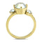 Gold Promise Rings TK3095 Gold - Stainless Steel Ring with Crystal