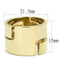 Gold Promise Rings TK3118 Gold - Stainless Steel Ring