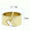 Gold Promise Rings TK3120 Gold - Stainless Steel Ring