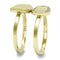 Gold Promise Rings TK3121 Gold - Stainless Steel Ring with AAA Grade CZ