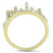 Gold Promise Rings TK3129 Gold - Stainless Steel Ring with Crystal