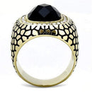 Gold Promise Rings TK3221 Gold - Stainless Steel Ring with Synthetic