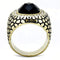 Gold Promise Rings TK3221 Gold - Stainless Steel Ring with Synthetic