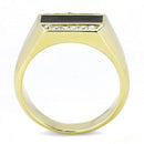 Gold Promise Rings TK3222 Gold - Stainless Steel Ring with AAA Grade CZ