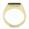 Gold Promise Rings TK3222 Gold - Stainless Steel Ring with AAA Grade CZ