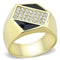 Gold Promise Rings TK3224 Gold - Stainless Steel Ring with Crystal