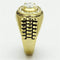 Gold Ring For Men TK948G Gold - Stainless Steel Ring with AAA Grade CZ