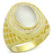 Gold Ring For Men TS244 Gold 925 Sterling Silver Ring with Synthetic