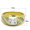 Silver Jewelry Rings Gold Ring For Men TS247 Gold+Rhodium 925 Sterling Silver Ring with CZ Alamode Fashion Jewelry Outlet