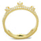 Gold Ring For Men TS404 Gold 925 Sterling Silver Ring with AAA Grade CZ
