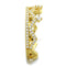 Gold Ring For Men TS404 Gold 925 Sterling Silver Ring with AAA Grade CZ