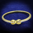Gold Ring For Men TS405 Gold 925 Sterling Silver Ring with AAA Grade CZ