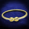 Gold Ring For Men TS405 Gold 925 Sterling Silver Ring with AAA Grade CZ
