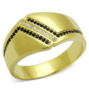 Silver Jewelry Rings Gold Ring For Men TS413 Gold 925 Sterling Silver Ring with CZ Alamode Fashion Jewelry Outlet