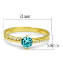 Silver Jewelry Rings Gold Ring For Men TS561 Gold 925 Sterling Silver Ring with AAA Grade CZ Alamode Fashion Jewelry Outlet