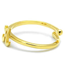 Gold Ring For Women LO4006 Flash Gold Brass Ring