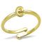 Gold Ring For Women LO4008 Flash Gold Brass Ring