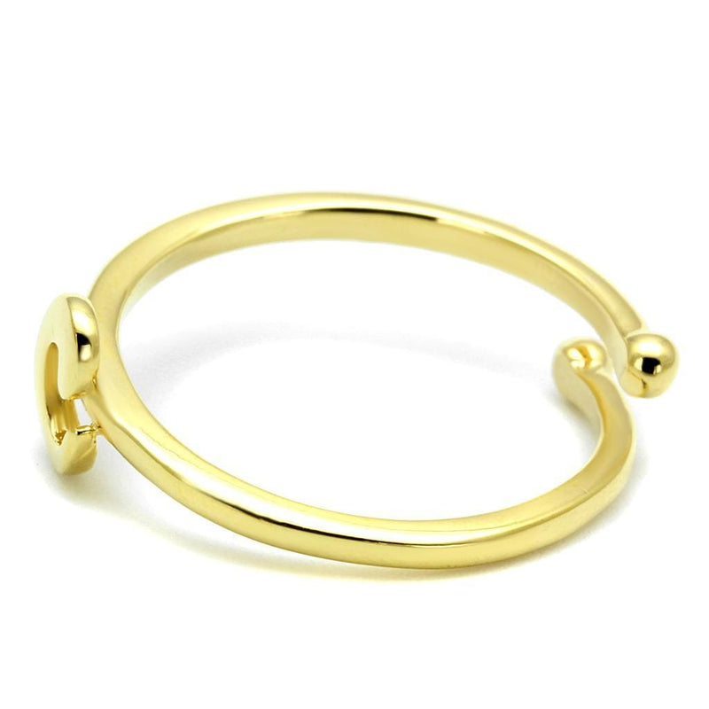 Gold Ring For Women LO4008 Flash Gold Brass Ring