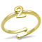 Gold Ring For Women LO4010 Flash Gold Brass Ring