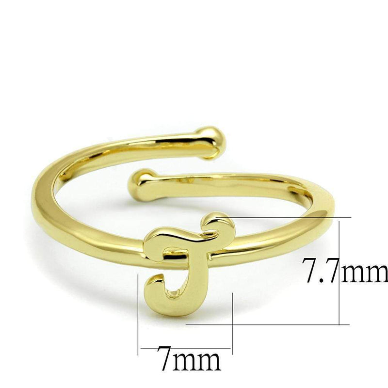 Gold Ring For Women LO4012 Flash Gold Brass Ring