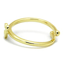 Gold Ring For Women LO4012 Flash Gold Brass Ring