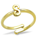 Gold Ring For Women LO4014 Flash Gold Brass Ring