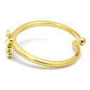 Gold Ring For Women LO4024 Flash Gold Brass Ring