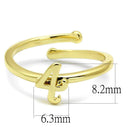 Gold Ring For Women LO4032 Flash Gold Brass Ring