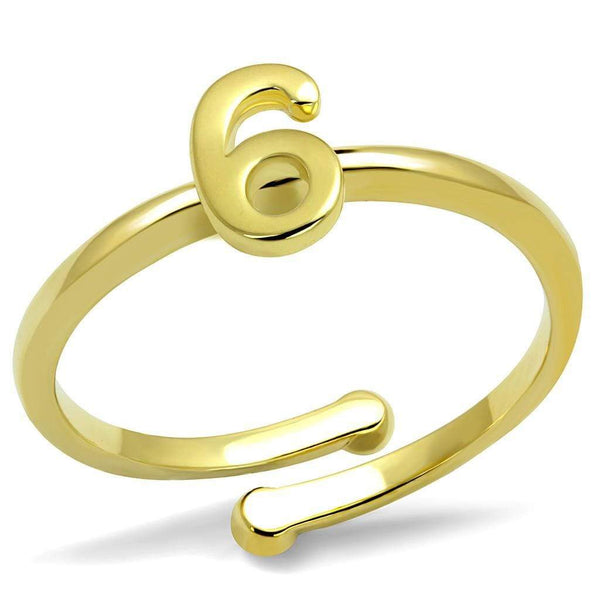 Gold Ring For Women LO4034 Flash Gold Brass Ring