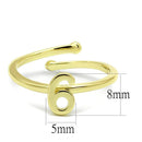 Gold Ring For Women LO4034 Flash Gold Brass Ring