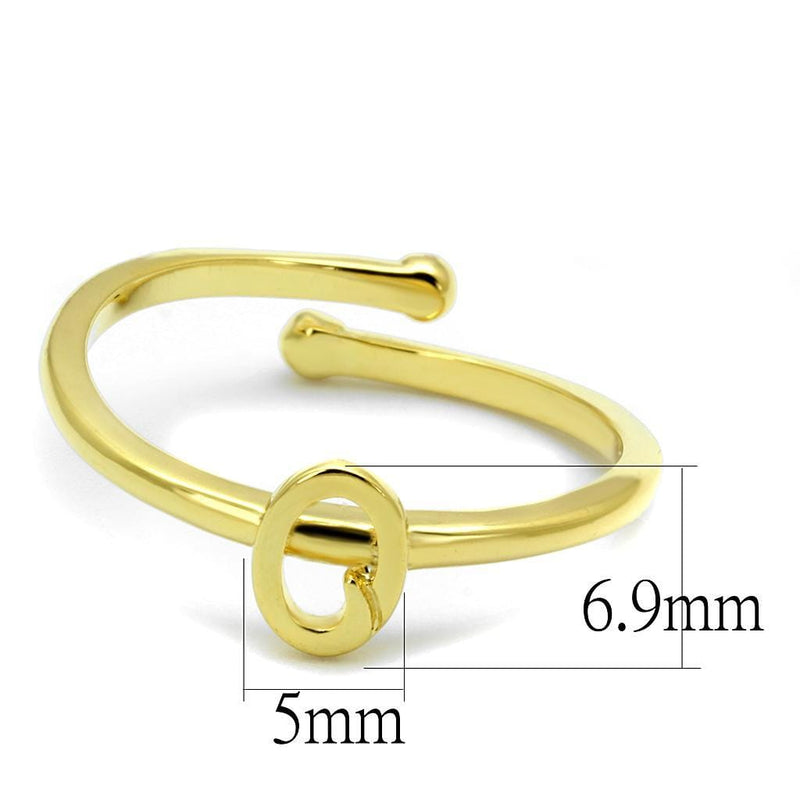 Gold Ring For Women LO4036 Flash Gold Brass Ring