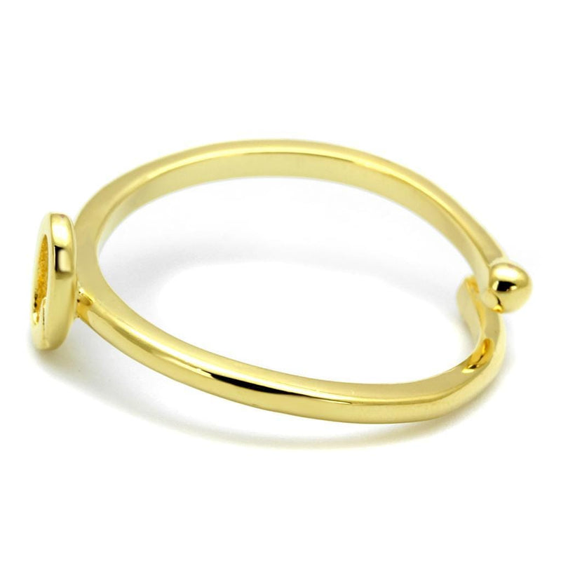 Gold Ring For Women LO4036 Flash Gold Brass Ring