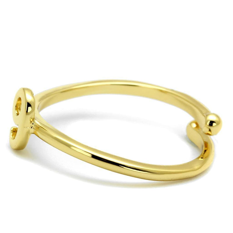 Gold Ring For Women LO4038 Flash Gold Brass Ring