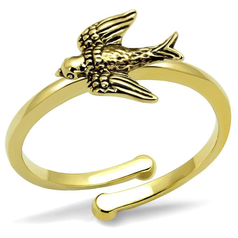 Gold Ring For Women LO4054 Flash Gold Brass Ring