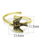 Gold Ring For Women LO4054 Flash Gold Brass Ring