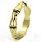 Gold Ring For Women LO4099 Gold Brass Ring with Epoxy in Jet