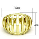 Gold Ring For Women TK858 Gold - Stainless Steel Ring