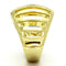 Silver Jewelry Rings Gold Ring For Women TK858 Gold - Stainless Steel Ring Alamode Fashion Jewelry Outlet