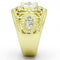 Gold Ring For Women TK868 Gold - Stainless Steel Ring with AAA Grade CZ