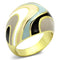 Gold Ring For Women TK870 Gold - Stainless Steel Ring with Epoxy