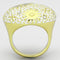 Gold Ring For Women TK875 Gold - Stainless Steel Ring with Crystal