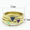 Gold Ring For Women TK877 Gold - Stainless Steel Ring with Epoxy