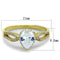 Gold Ring For Women TS248 Gold 925 Sterling Silver Ring with AAA Grade CZ