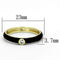 Gold Ring LOA896 Gold Brass Ring with AAA Grade CZ