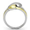 Gold Ring TK1091 Two-Tone Gold - Stainless Steel Ring